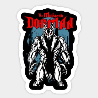 The Michigan Dogman Sticker